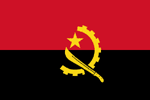 National flag of Angola