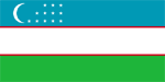 National flag of Uzbekistan
